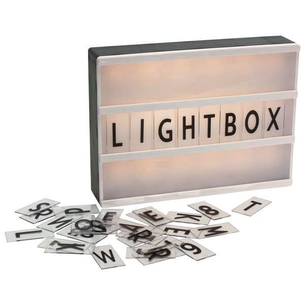 LED Lightbox, Leuchtkasten mit Zubehör